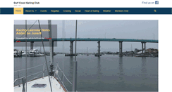 Desktop Screenshot of gulfcoastsailingclub.org